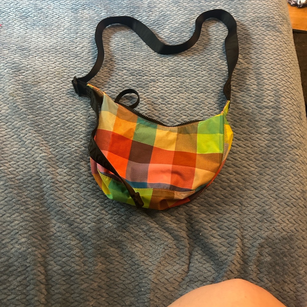 BAGGU Small Crescent - Madras